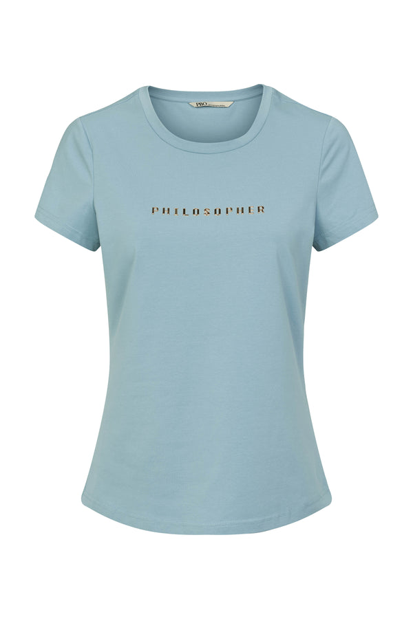 PBO Philosopher SS T-Shirt PBO1066 Col.Spring Lake
