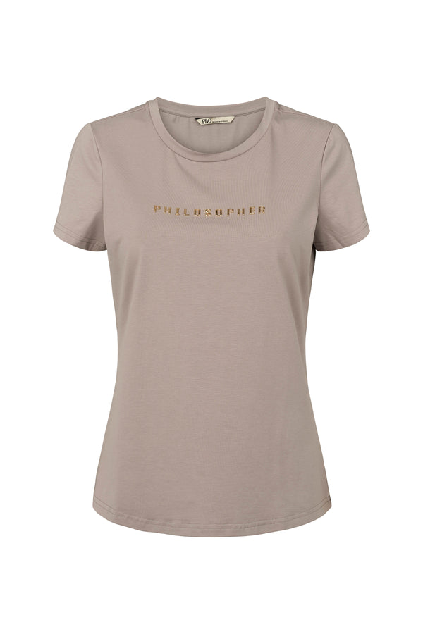 PBO T-Shirt Philosopher Warm Iron 442