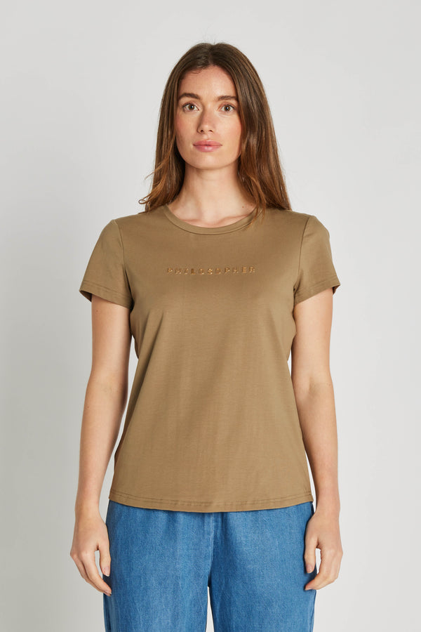 PBO Philosopher SS T-Shirt PBO1088 Col. Covert Green 569