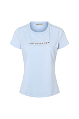 PBO Philosopher SS T-Shirt PBO1088N Col.Light blue