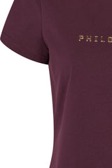 PBO Philosopher SS T-shirt PBO1088N Col. Blackberry
