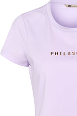PBO Philosopher SS T-Shirt PBO1088N Col. Pastel Lilac