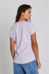 PBO Philosopher SS T-Shirt PBO1088N Col. Pastel Lilac