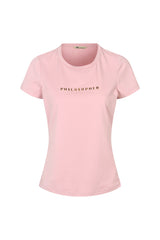 PBO Philosopher SS T-shirt PBO1088N Col.Dusty rose