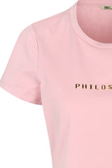 PBO Philosopher SS T-shirt PBO1088N Col.Dusty rose