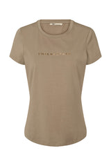 PBO Philosopher SS T-Shirt PBO1088 Col. Walnut