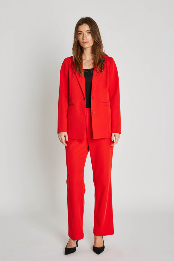 PBO Jakkesæt Lavanna Blazer og Amalie Buks 4159 i Aurora Red
