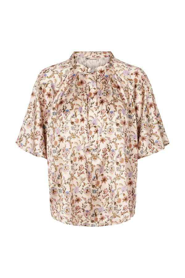 PBO Opala Blouse PBO1111 Col. Light Flower 842