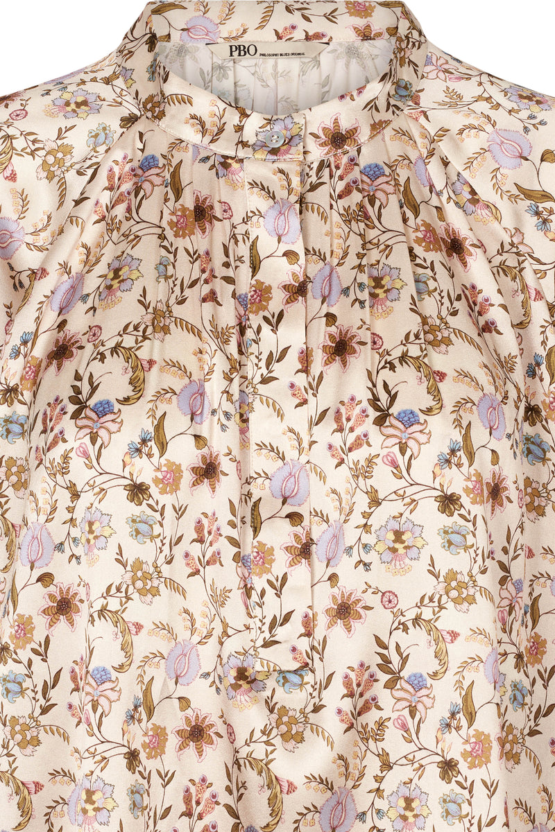 PBO Opala Blouse PBO1111 Col. Light Flower 842