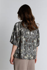 PBO Opala Silk Blouse PBO1111N Col.Castor green