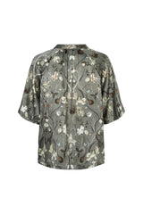 PBO Opala Silk Blouse PBO1111N Col.Castor green