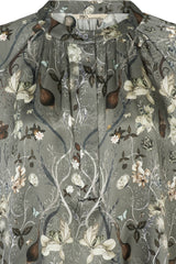 PBO Opala Silk Blouse PBO1111N Col.Castor green