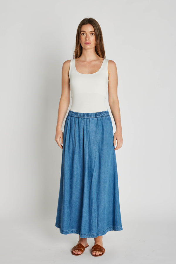 PBO Kadina Skirt PBO1133 Col. Blue Denim 200