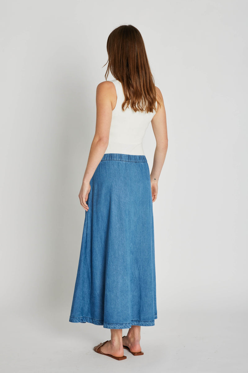 PBO Kadina Skirt PBO1133 Col. Blue Denim 200