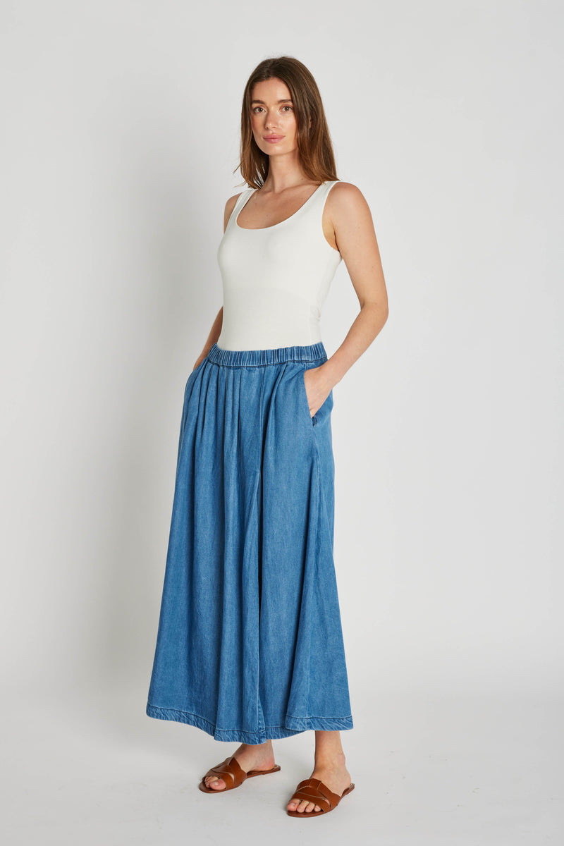 PBO Kadina Skirt PBO1133 Col. Blue Denim 200