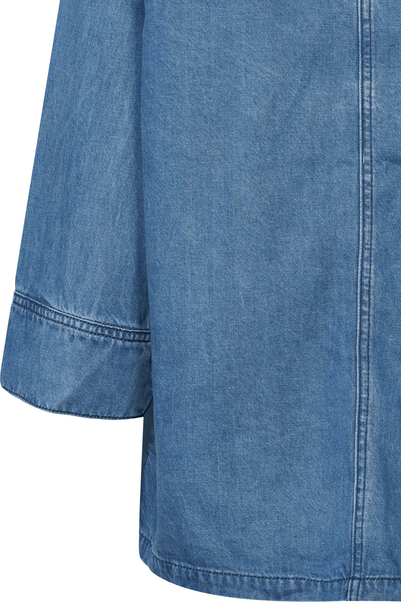 PBO Kao Blouse PBO1134 Col Blue Denim 200