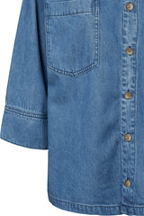 PBO Kao Blouse PBO1134 Col Blue Denim 200