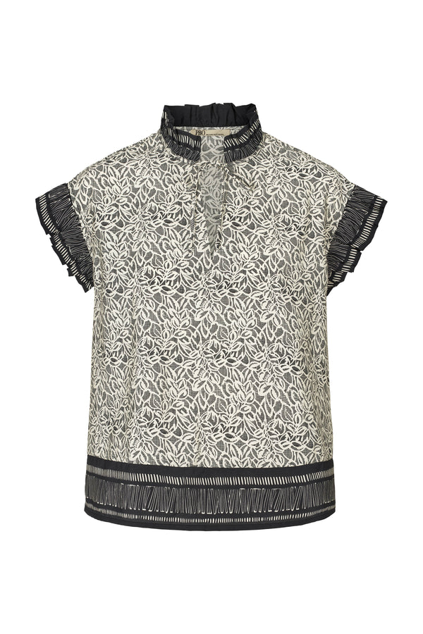 PBO Noda Top PBO1168 Col. Black/White 950