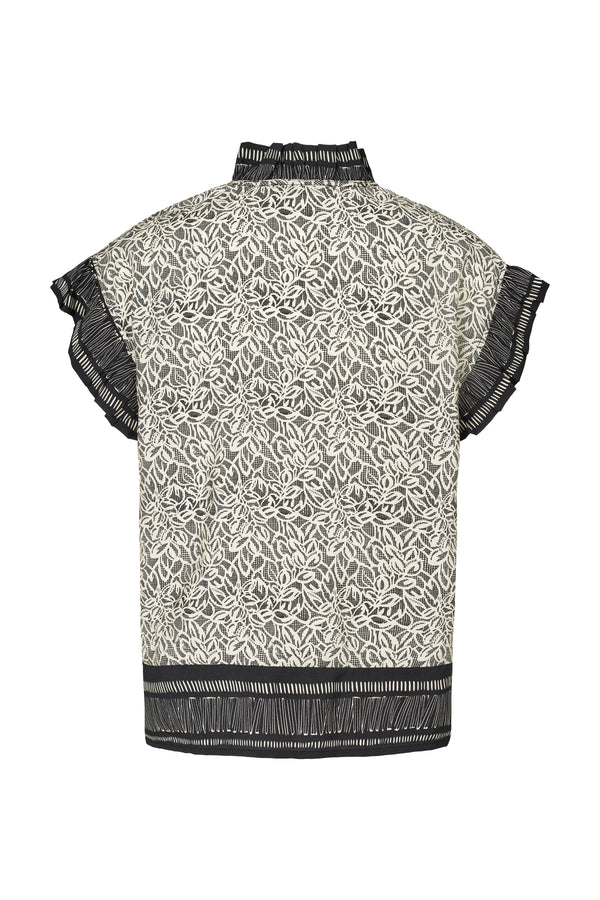 PBO Noda Top PBO1168 Col. Black/White 950