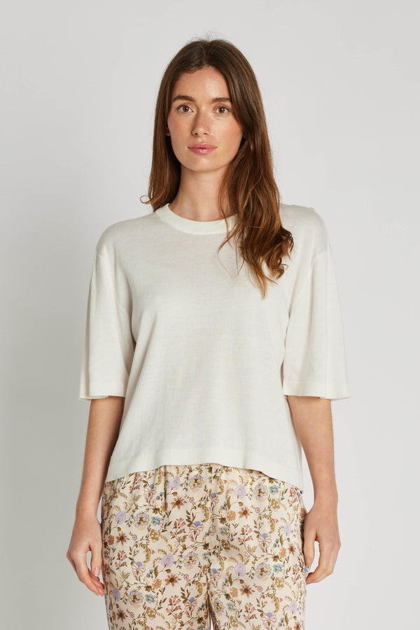 PBO Arlo Konto knit blouse PBO1175 Col. Star white