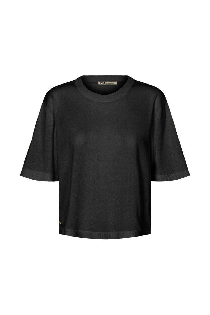 PBO Arlo Konto knit blouse PBO1175 Col. Sort
