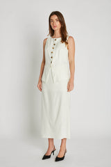PBO Avenue Waistcoat PBO1223 Col Star White 101