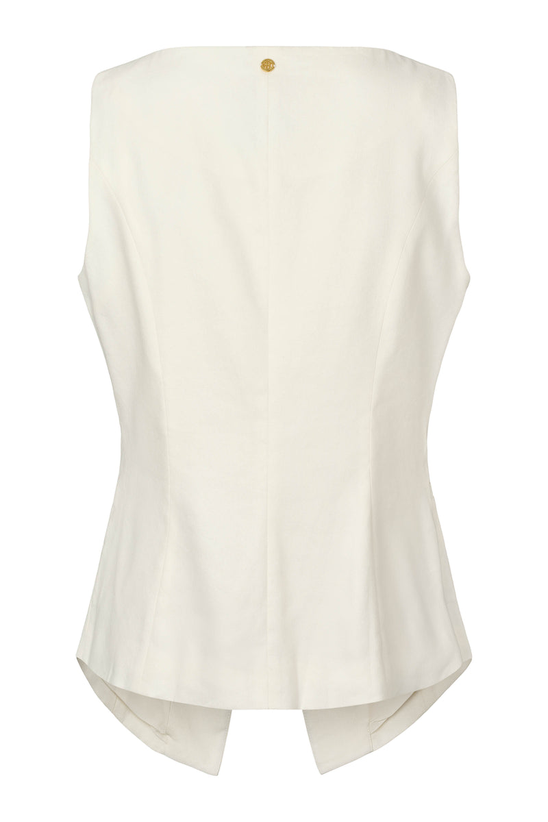 PBO Avenue Waistcoat PBO1223 Col Star White 101