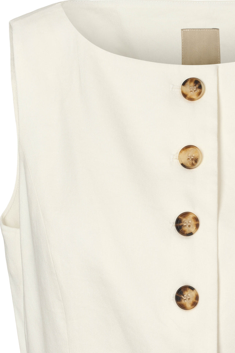 PBO Avenue Waistcoat PBO1223 Col Star White 101