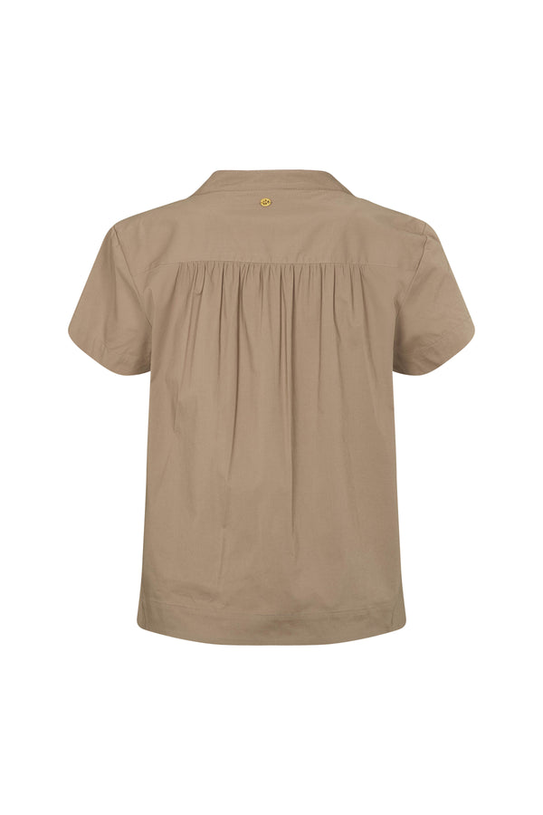 PBO Kila Blouse PBO1241 Col. Walnut