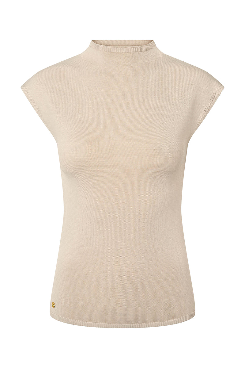 PBO Blumano knit top PBO1260 Col. Peyote