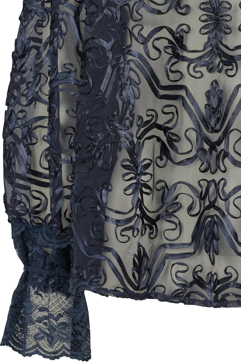 PBO Royal Blouse PBO1325 Col. Navy