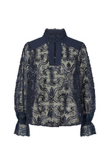 PBO Royal Blouse PBO1325 Col. Navy