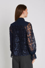 PBO Royal Blouse PBO1325 Col. Navy
