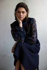 PBO Royal Blouse PBO1325 Col. Navy