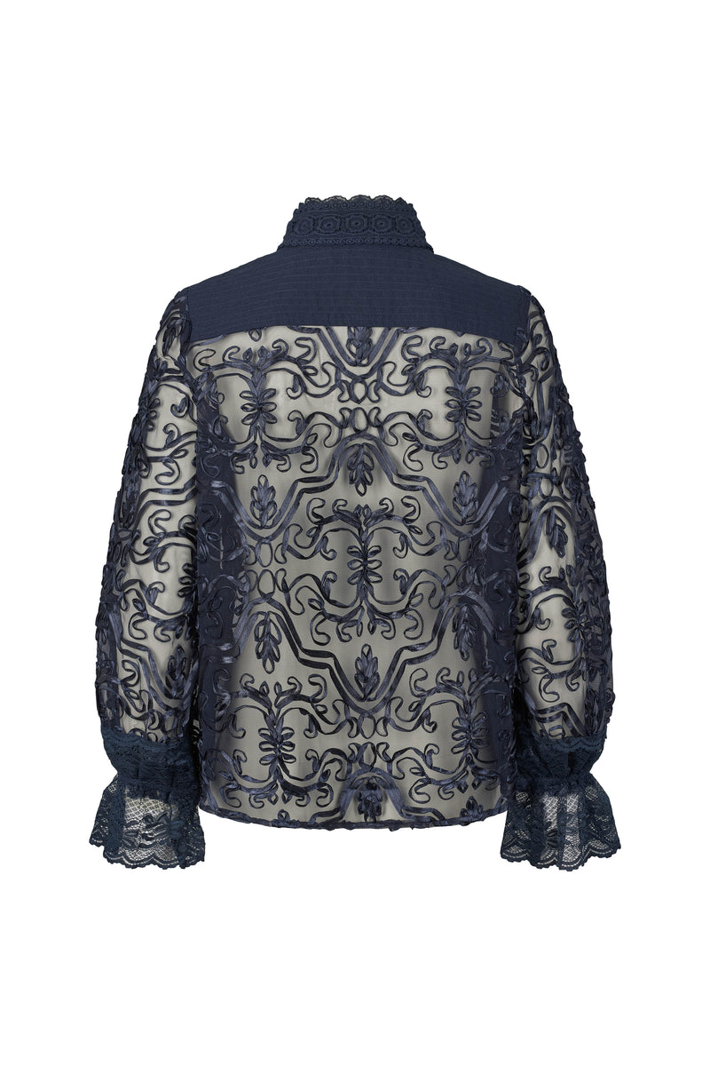 PBO Royal Blouse PBO1325 Col. Navy