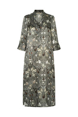 PBO Simbia Silk Dress PBO1387 Col.Castor green
