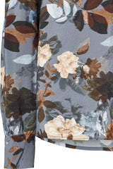 PBO Lucky Blouse PBO1426 Col. Dark Flower Print