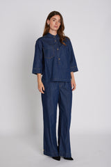 PBO Essence Shirt PBO1434 Col. Dark Denim