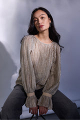 PBO Lucina Blouse PBO1443 Col. Metallic 998
