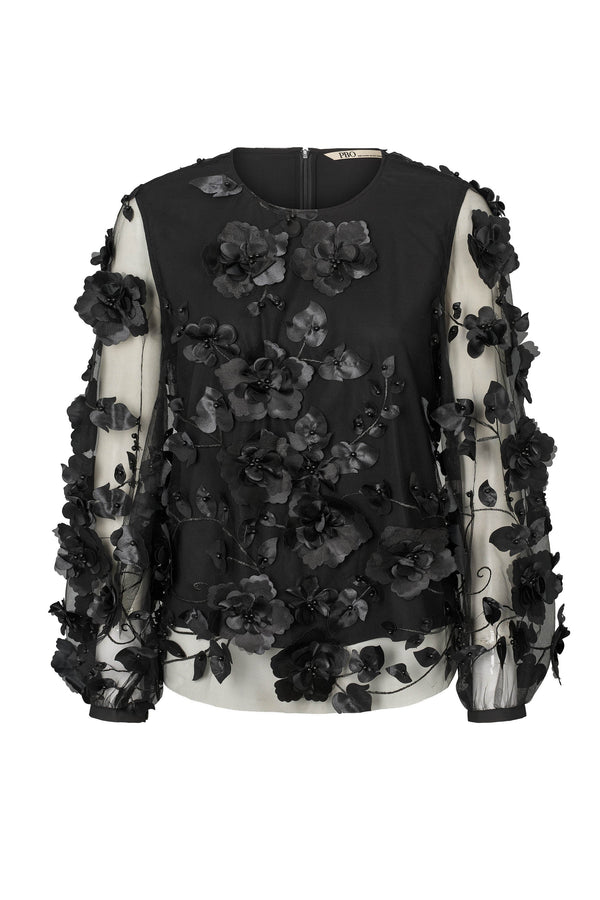 PBO Giron Blouse PBO1477 Col. Black