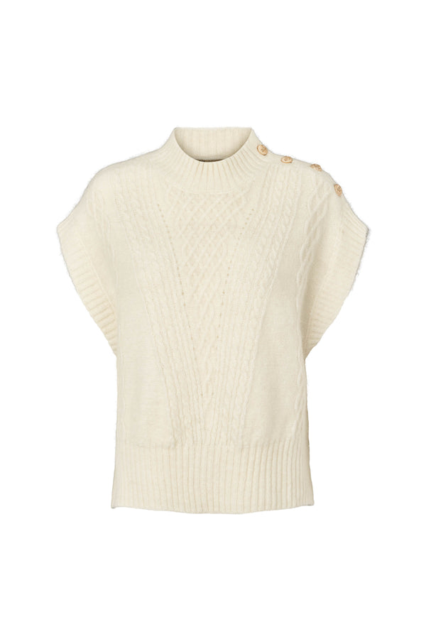 PBO Alino Knit Vest PBO1492 Col. Ecru 03