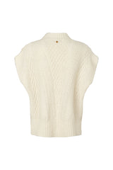 PBO Alino Knit Vest PBO1492 Col. Ecru 03