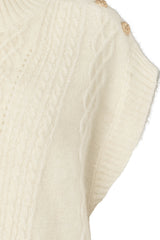 PBO Alino Knit Vest PBO1492 Col. Ecru 03