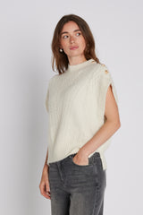 PBO Alino Knit Vest PBO1492 Col. Ecru 03