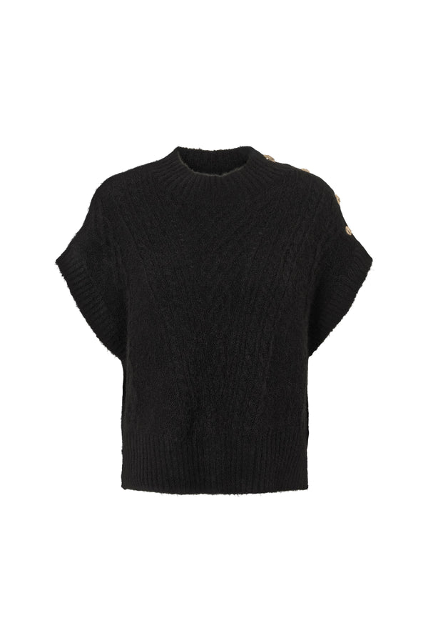 PBO Alino Knit Vest PBO1492 Col. Black 20