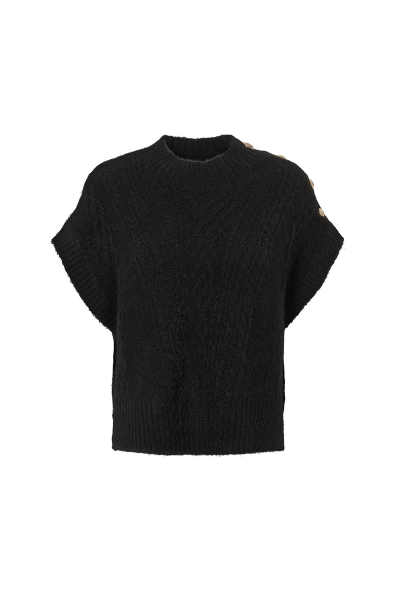 PBO Alino Knit Vest PBO1492 Col. Black 20