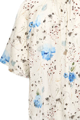 PBO Palaso Silk Blouse PBO1706 Col. Light flower