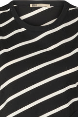 PBO Rosalba Dress PBO1720 Col.Black/offwhite