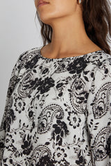 PBO Etto blouse PBO1739 Col. Paisley