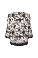 PBO Etto blouse PBO1739 Col. Paisley